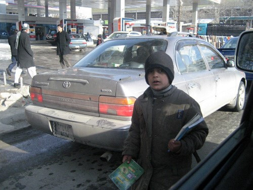 Helping Afghan Children - photo by Jeanne Bryer